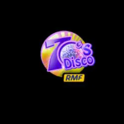 Logo RMF 70s disco